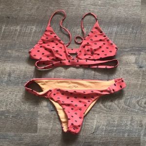 WILDFOX Lip Sevice Bikini Set